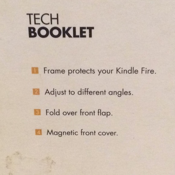 Solo. Tech Booklet, Protects Kindle Fire & Nexus 7 - Picture 4 of 6